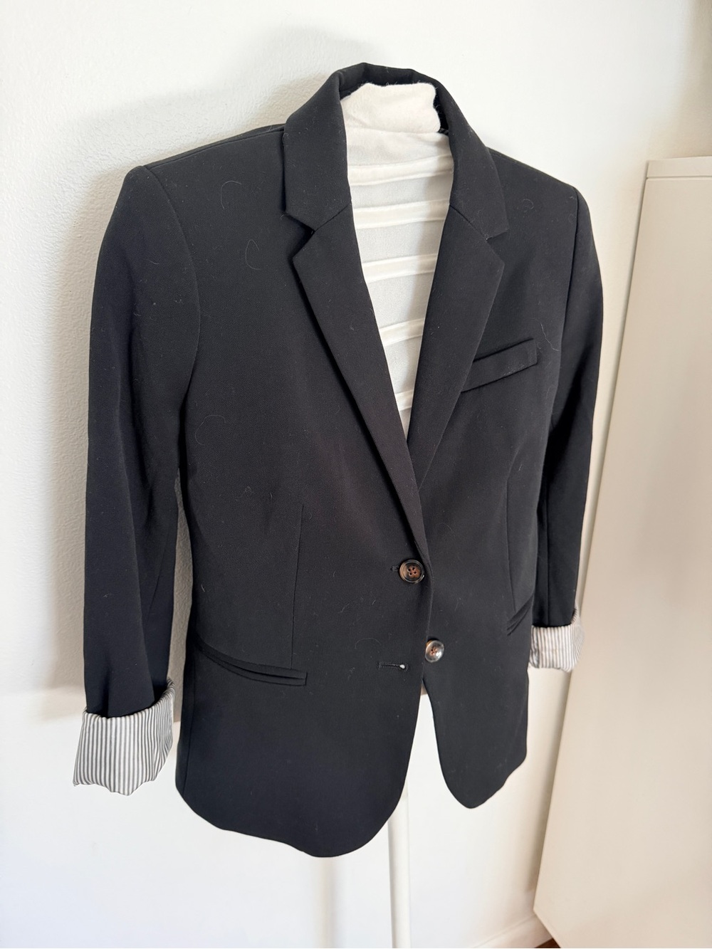 Black Women’s J. Crew Two-Button Blazer